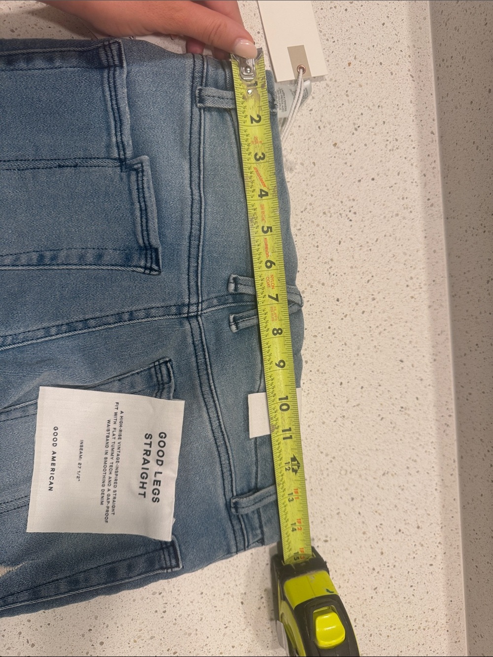 Good American Good Legs Straight NWT - Picture 8 of 8